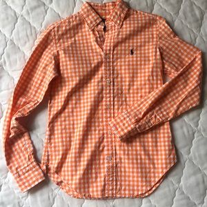 Ralph Lauren Checkered Button Down Shirt